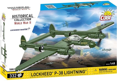 Klocki Lockheed P-38 Lightning 332 klocki Klocki Lockheed P-38 Lightning 332 klocki