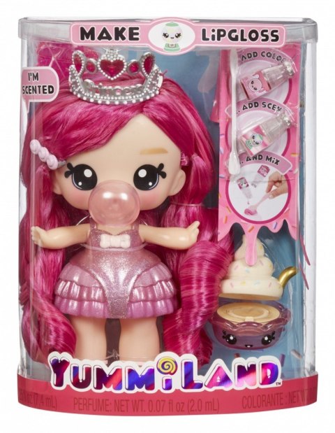 Lalka Yummiland Large Lipgloss Pet, Bianca Bubble Lalka Yummiland Large Lipgloss Pet, Bianca Bubble
