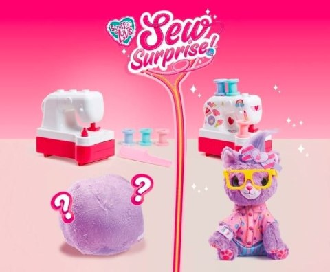 Maszyna do szycia + pluszak fioletowy Little Live Pets Sew Surprise Maszyna do szycia + pluszak fioletowy Little Live Pets Sew Surprise