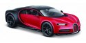 Model kompozytowy Bugatti Chiron sport czarno-czerwony Model kompozytowy Bugatti Chiron sport czarno-czerwony