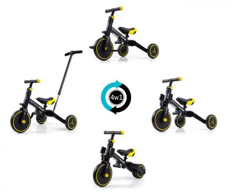 Rowerek Ride On - Bike 4w1 OPTIMUS PLUS Black Rowerek Ride On - Bike 4w1 OPTIMUS PLUS Black