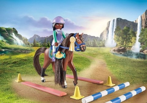 Zestaw z figurkami Horses 71355 Zoe i Blaze z przeszkodami Zestaw z figurkami Horses 71355 Zoe i Blaze z przeszkodami