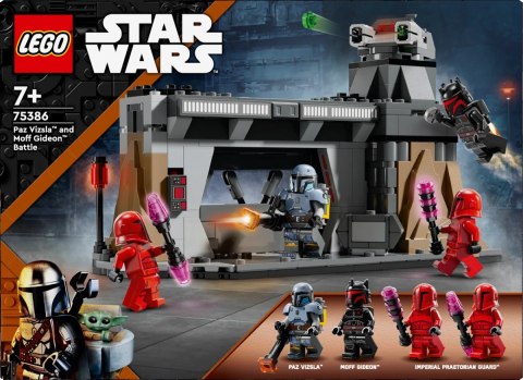 Klocki Star Wars 75386 Pojedynek Paza Vizsli i Moffa Gideona Klocki Star Wars 75386 Pojedynek Paza Vizsli i Moffa Gideona