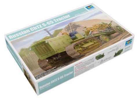 Model plastikowy ChTZ S-65 rosyjski ciągnik Model plastikowy ChTZ S-65 rosyjski ciągnik