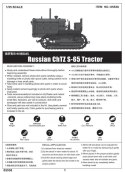 Model plastikowy ChTZ S-65 rosyjski ciągnik Model plastikowy ChTZ S-65 rosyjski ciągnik
