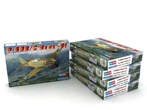 Model plastikowy P-40B/C Hawk- 81 Model plastikowy P-40B/C Hawk- 81