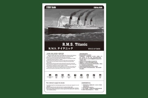 Model plastikowy R.M.S. Titanic Model plastikowy R.M.S. Titanic