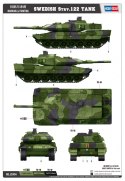 Model plastikowy Szwedzki czołg Strv.122 Model plastikowy Szwedzki czołg Strv.122