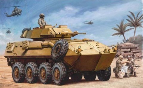 Model plastikowy USMC LAV-25 Piranha Model plastikowy USMC LAV-25 Piranha