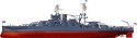 Model plastikowy USS Arizona BB-39 (1941) Model plastikowy USS Arizona BB-39 (1941)