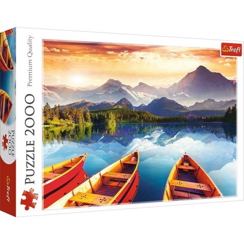 Puzzle 2000 elementów Kryształowe jezioro Puzzle 2000 elementów Kryształowe jezioro