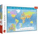 Puzzle 2000 elementów Polityczna mapa świata Puzzle 2000 elementów Polityczna mapa świata
