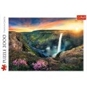 Puzzle 2000 elementów Wodospad Haifoss, Islandia Puzzle 2000 elementów Wodospad Haifoss, Islandia