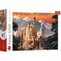 Puzzle 3000 elementów, Zamek Neuschwanstein Zimą Puzzle 3000 elementów, Zamek Neuschwanstein Zimą