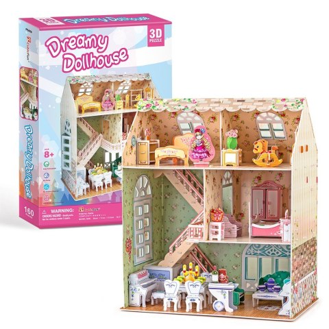 Puzzle 3D Domek dla lalek Dreamy Puzzle 3D Domek dla lalek Dreamy