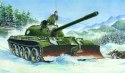 TRUMPETER T-55 model 195 8 with BTU-55 TRUMPETER T-55 model 195 8 with BTU-55
