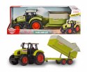 Traktor Claas Ares z przyczepą Traktor Claas Ares z przyczepą