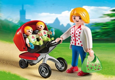 Zestaw z figurkami City Life 5573 Wózek dla bliźniaków Zestaw z figurkami City Life 5573 Wózek dla bliźniaków
