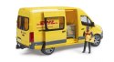 Bus MB Sprinter DHL z figurką i akcesoriami Bus MB Sprinter DHL z figurką i akcesoriami