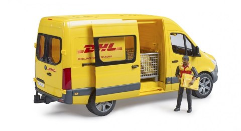Bus MB Sprinter DHL z figurką i akcesoriami Bus MB Sprinter DHL z figurką i akcesoriami