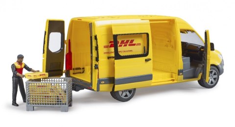 Bus MB Sprinter DHL z figurką i akcesoriami Bus MB Sprinter DHL z figurką i akcesoriami