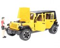 Jeep Wrangler Rubicon z rowerem i figurką Jeep Wrangler Rubicon z rowerem i figurką