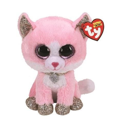 Maskotka Ty Kot różowy Fiona 24 cm Maskotka Ty Kot różowy Fiona 24 cm