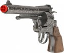 Metalowy Rewolwer kowbojski 12 naboi Metalowy Rewolwer kowbojski 12 naboi