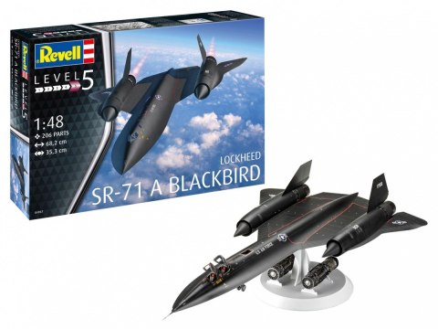 Model plastikowy Lockheed SR-71 Blackbird 1/48 Model plastikowy Lockheed SR-71 Blackbird 1/48