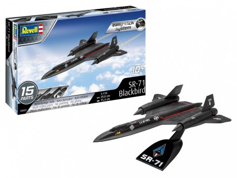 Model plastikowy SR-71 Blackbird Easy-Click 1/110 Model plastikowy SR-71 Blackbird Easy-Click 1/110