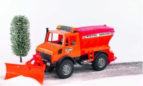 Pojazd Mercedes-Benz Unimog odsnieżarko-piaskarka Pojazd Mercedes-Benz Unimog odsnieżarko-piaskarka