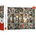 Puzzle 6000 elementów Sklepienie Kaplicy Sykstynskiej Puzzle 6000 elementów Sklepienie Kaplicy Sykstynskiej