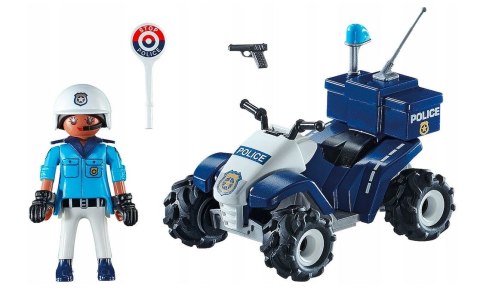 Zestaw z figurką City Action 71092 Policyjny Speed Quad Zestaw z figurką City Action 71092 Policyjny Speed Quad