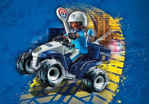 Zestaw z figurką City Action 71092 Policyjny Speed Quad Zestaw z figurką City Action 71092 Policyjny Speed Quad