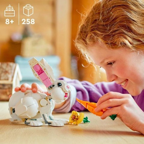 Klocki Creator 31133 Biały królik Klocki Creator 31133 Biały królik