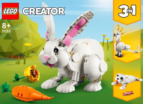 Klocki Creator 31133 Biały królik Klocki Creator 31133 Biały królik