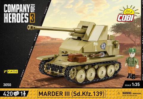 Klocki Marder III Sd.Kfz.139 Klocki Marder III Sd.Kfz.139