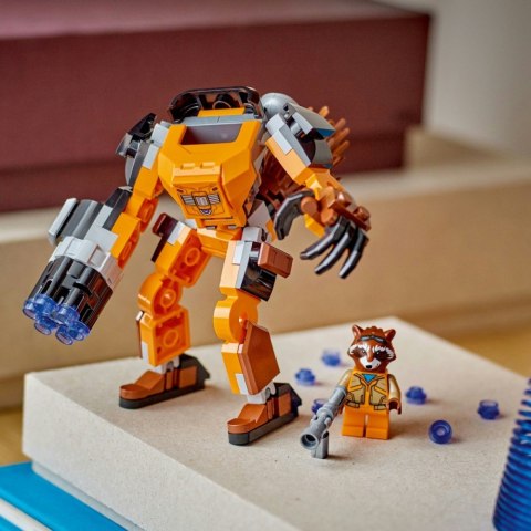 Klocki Super Heroes 76243 Mechaniczna zbroja Rocketa Klocki Super Heroes 76243 Mechaniczna zbroja Rocketa