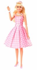 Lalka filmowa Barbie Margot Robbie jako Barbie w różowej sukience Lalka filmowa Barbie Margot Robbie jako Barbie w różowej sukience