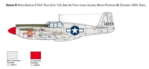 Model plastikowy P-51A Mustang 1/72 Model plastikowy P-51A Mustang 1/72