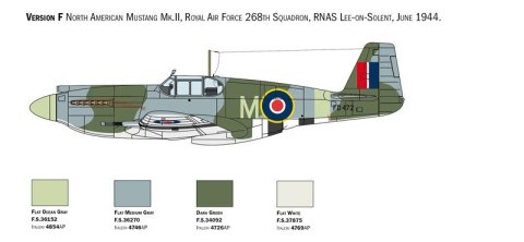 Model plastikowy P-51A Mustang 1/72 Model plastikowy P-51A Mustang 1/72