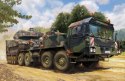 Model plastikowy Slt-56 Tractor with 56t Semi Trailer Model plastikowy Slt-56 Tractor with 56t Semi Trailer