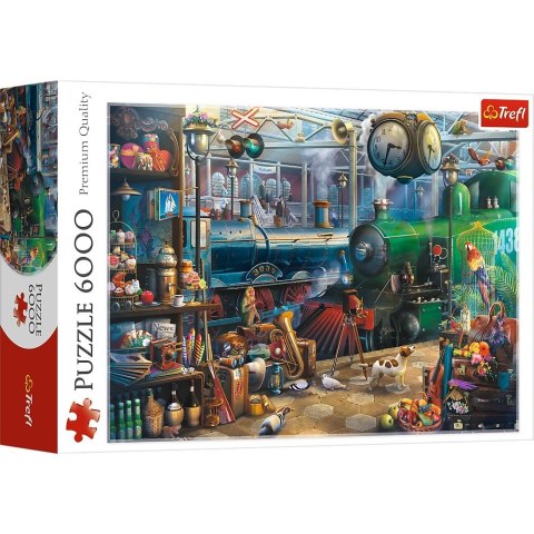 Puzzle 6000 elementów Stacja kolejowa Puzzle 6000 elementów Stacja kolejowa