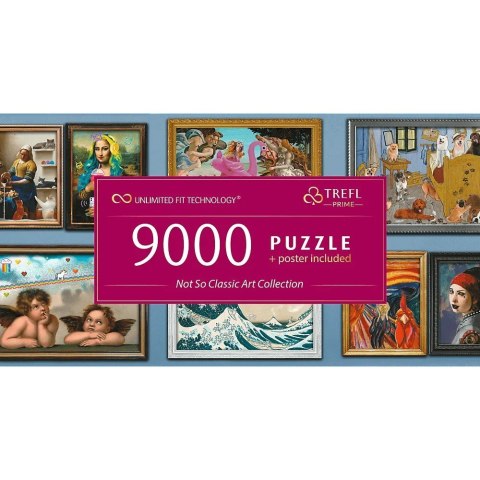 Puzzle 9000 elementów UFT Nie tak klasyczna kolekcja sztuki Puzzle 9000 elementów UFT Nie tak klasyczna kolekcja sztuki