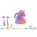 Zestaw figurek Polly Pocket Jednorożec salon piękności Zestaw figurek Polly Pocket Jednorożec salon piękności