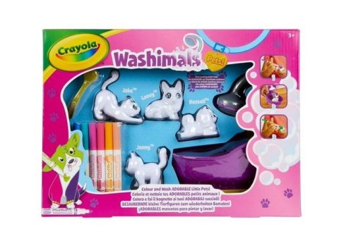 Zestaw kreatywny Figurki do malowania Zestaw z wanną Crayola Washimals Zestaw kreatywny Figurki do malowania Zestaw z wanną Crayola Washimals