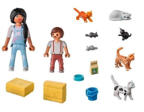 Zestaw z figurkami Country 71309 Rodzina kotków Zestaw z figurkami Country 71309 Rodzina kotków