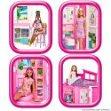 Domek dla lalek Barbie Przytulny domek z wyposażeniem Domek dla lalek Barbie Przytulny domek z wyposażeniem