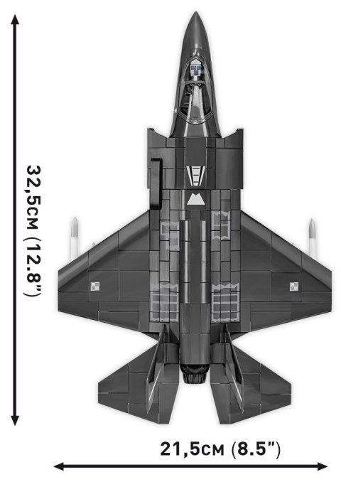 Klocki Armed Forces F-35A Lightning II Poland 580 klocków Klocki Armed Forces F-35A Lightning II Poland 580 klocków