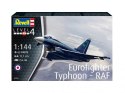Model plastikowy Samolot Eurofighter Typhoon RAF 1/144 Model plastikowy Samolot Eurofighter Typhoon RAF 1/144